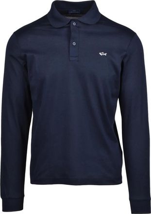 Paul & Shark Polo - Heren - Polos - Blauw - 2XL - Katoen - Tops