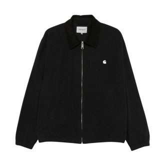 Carhartt Work in Progress Jassen, Heren, Zwart, M, Madison Ripstop Jacket