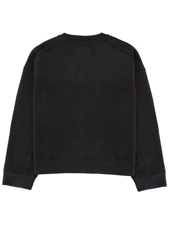 Ganni Organic Cotton Graphic Sweatshirt - Gray