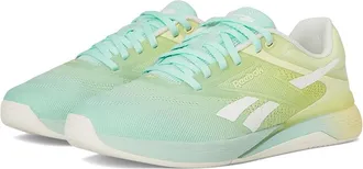 Reebok Nano X5 Womens Shoes Glitch Aqua/Yellow Haze/Chalk : 10.5 B - Medium, Synthetic