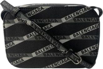 Balenciaga Pre-owned Cross Body Bags, female, Black, Size: ONE SIZE Pre-owned Vintage Cross Body Bag