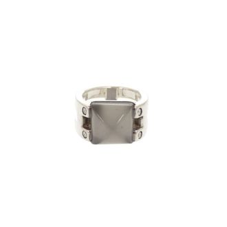 Herm&egrave;s Silver Silver 925 Band Ring (Pre-Owned)