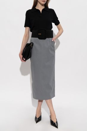 Anine Bing Polo Moni, Womens, Black