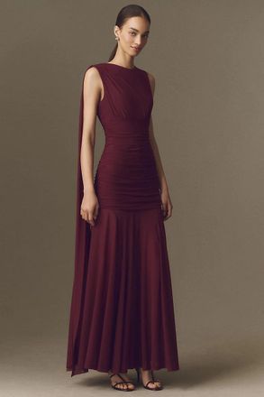 Bardot Alverie Mesh Maxi Dress
