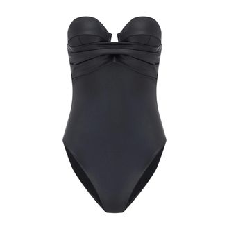 Balmain One-piece, female, Black, Size: XS Balmain Sea clothing Black