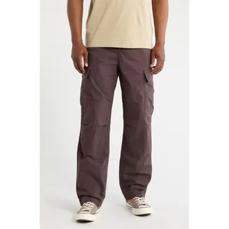 Carhartt Work in Progress Cotton Ripstop Cargo Pants in Shale at Nordstrom, Size 38 X 32