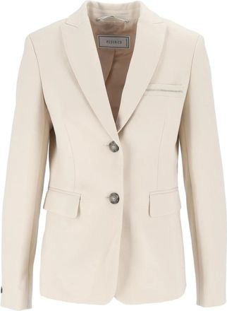 PESERICO Blazer - Jackets - Mujer - Beige - L