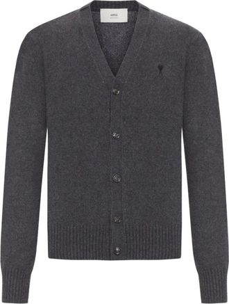 Ami De Coeur Cardigan - Heren - Cashmere truien - Zwart - XL - Wol - Truien & Vesten