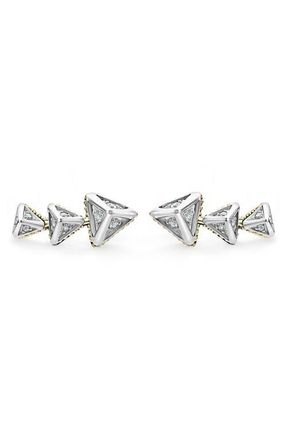 Lagos Graduated Diamond Pyramid Ear Crawlers at Nordstrom