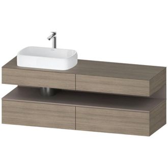 Duravit Qatego Consola Mueble Bajo Lavabo, 2 Extensiones, 2 - Duravit