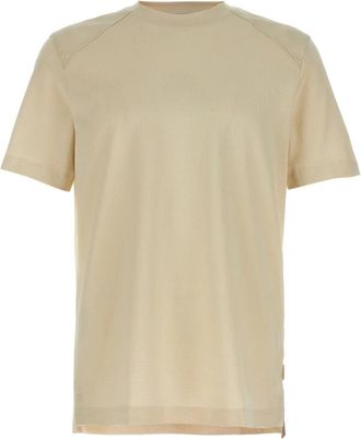 HUGO BOSS Hombre, Camisetas, Beige, Talla: L