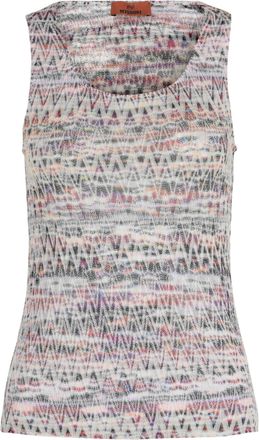 M Missoni Zigzag Knit Tank