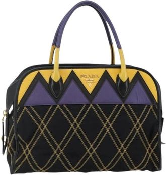Prada Pre-owned Nylon Handtas - Dames - Vintage Handtas - Veelkleurig - ONE Size - Nylon - Vintage