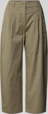 Raffaello Rossi Raffaello Rossi Barrel Fit Hose mit Eingrifftaschen Modell LISAN in Oliv, Gr&ouml;&szlig;e 32