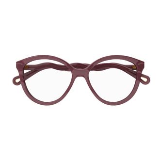 Chlo&eacute; Ch0089o Rounded Cat-Eye Frame Sunglasses