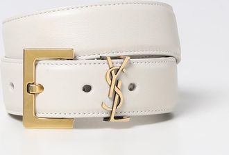 Saint Laurent Cintura Cassandre Saint Laurent in pelle