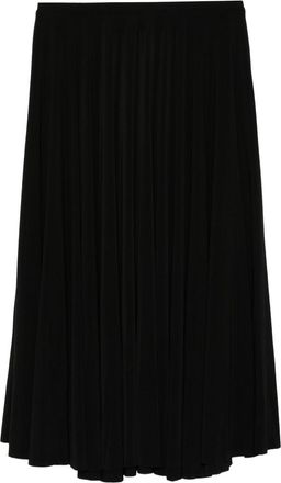 Norma Kamali Pleated Midi Skirt