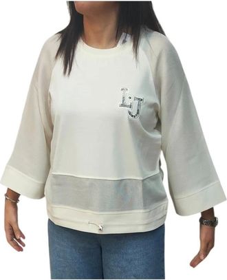 Liu Jo Donna, Felpe, Bianco, S, new
