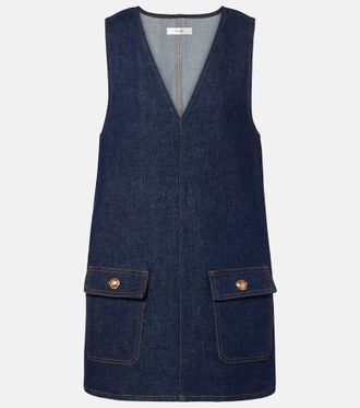 Frame Denim Pinafore denim minidress
