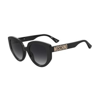 Moschino Sunglasses, unisex, Black, 53 MM, Authentic Glasses with Top-Notch Service