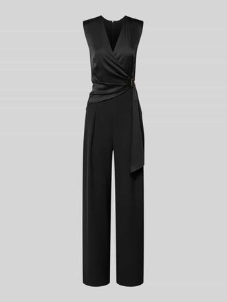 Rinascimento Rinascimento Regular Fit Jumpsuit mit Zierbesatz in Black, Gr&ouml;&szlig;e XL
