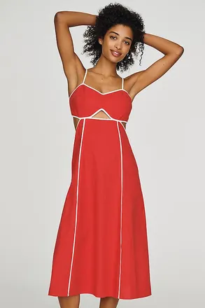 Lost + Wander Saffron Dress