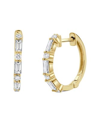 Sabrina Designs 14K 0.35 ct. tw. Diamond Huggie Earring