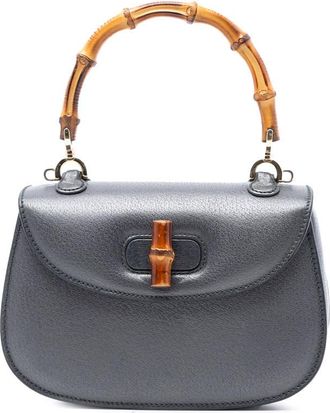 Gucci Pre-owned Gucci Small Calfskin Bamboo Night Ladies 000 926 0188