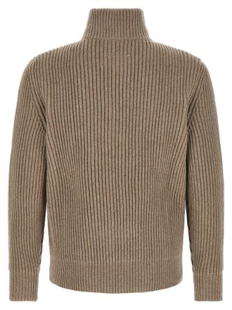 Maison Margiela Ribbed Wool Jacket - Beige