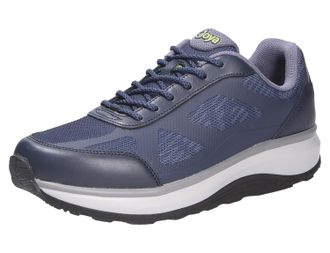 Joya Mens Cancun II Textile Leather Blue Shoes 10.5 UK