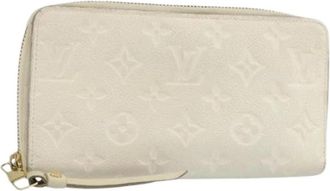 Louis Vuitton Pre-owned Canvas Portemonnee - Dames - Vintage Accessoires - Wit - ONE Size - Vintage
