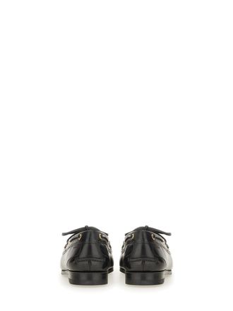 Bally Moccasin Plume Loafers - Black