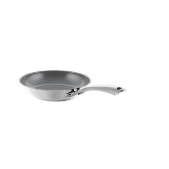 Chantal 3.Clad 8-Inch Fry Pan w/ Fusion Ti Nonstick Ceramic Coating in Silver at Nordstrom