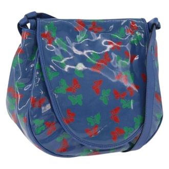 Bottega Veneta Pre-owned Shoulder Bag - Dames - Pre-owned - Blauw - Maat: ONE Size Leer