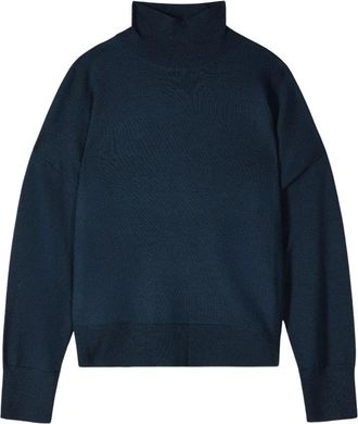 Patrizia Pepe Maglione a collo alto - - Knitwear - Donna - Blu - XS