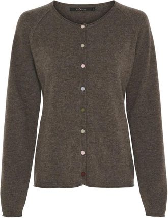 BTF-CPH Alice Cardigan - - Knitwear - Donna - Marrone - XL