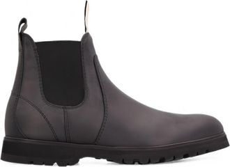 Jacquemus Black Slip-On Elastic Side Panels Silk-Blend Boots