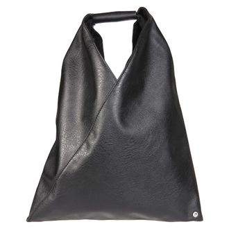 Maison Margiela Tassen, Dames, Zwart, ONE Size, Leer, Kleine Japanse Tas