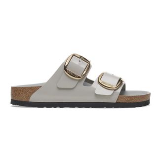 Birkenstock Arizona Big Buckle Narrow Fit - female - Birkenstock - Sliders - Gray - 4 UK - Shoes