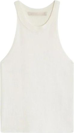 Vanessa Bruno Tops, Dames, Wit, S, Polyester, Guerline Tank Top