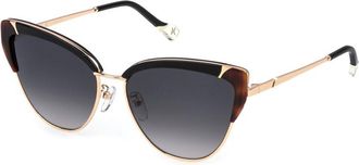 Yalea SYA157 ESTHER 0300 Womens Sunglasses Gold Size 57