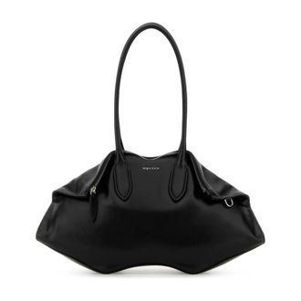 Alexander McQueen Manta Shoulder Bag - female - Alexander McQueen - Shoulder Bags - Black - ONE SIZE - Bags