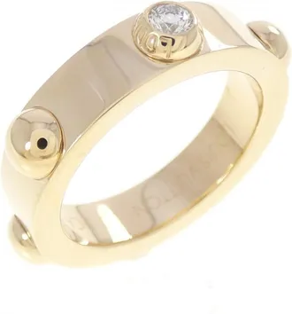 Louis Vuitton Yellow Gold Yellow Gold (18K) Band Ring (Pre-Owned)
