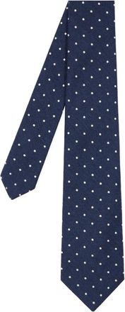 Paul Smith Spot wollen stropdas - Blauw