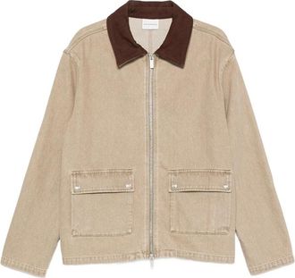 Dr&ocirc;le de Monsieur Zip-fastening Long-sleeve Jacket