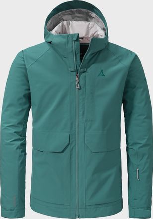 Sch&ouml;ffel Outdoorjacke SCH&Ouml;FFEL Jacket Lausanne M, Herren, Gr. 48, gr&uuml;n (6755, gr&uuml;n), Oberstoff : 100% Polyester (Membran: Polyurethan) Futter : 100% Polyester 