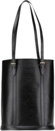 Louis Vuitton Pre-owned Bucket Bags, female, Black, Size: ONE SIZE Pre-owned Bucket Bag