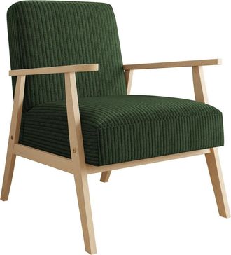 Mirjan24 Sill&oacute;n Clovis 100, Poso 14, 76x59x67cm, Tapiz, Patas: Madera, 0