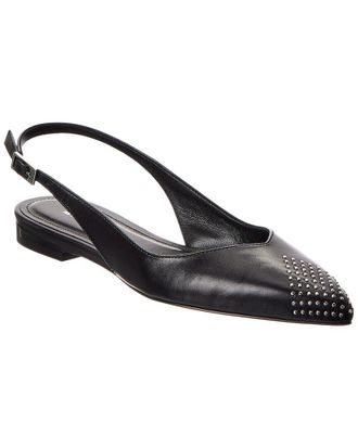 Isabel Marant Branee Leather Slingback Ballet Flat