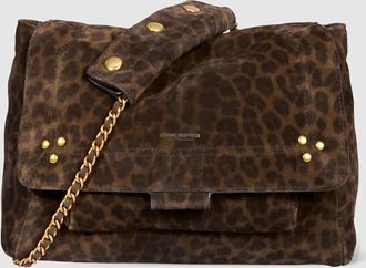Jerome Dreyfuss Sac Lulu M Imprim&eacute; L&eacute;opard Kaki